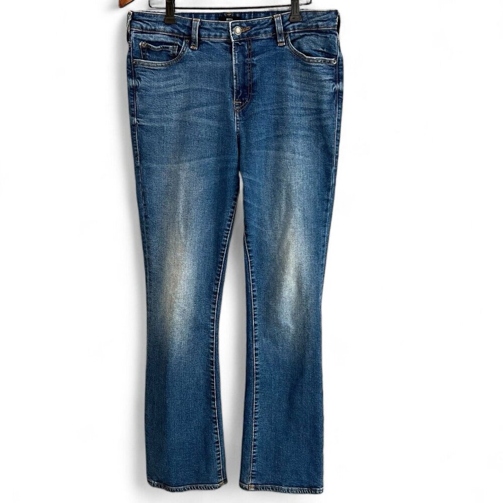 True Religion Jeans Womens 32x32 Blue Denim Becca Bootcut Mid Rise Retro